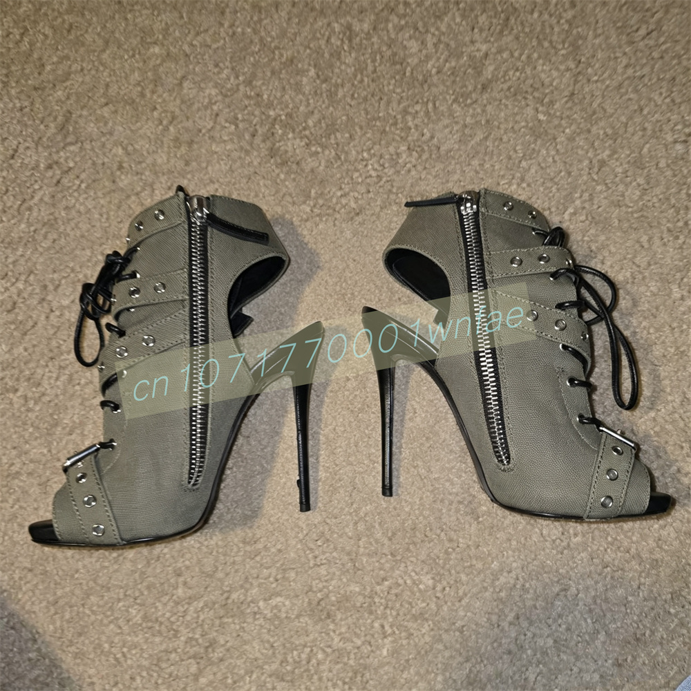Damen Riemchen-High-Heel-Sanda – Sandal Strappy Heeled Bewertung und Preis