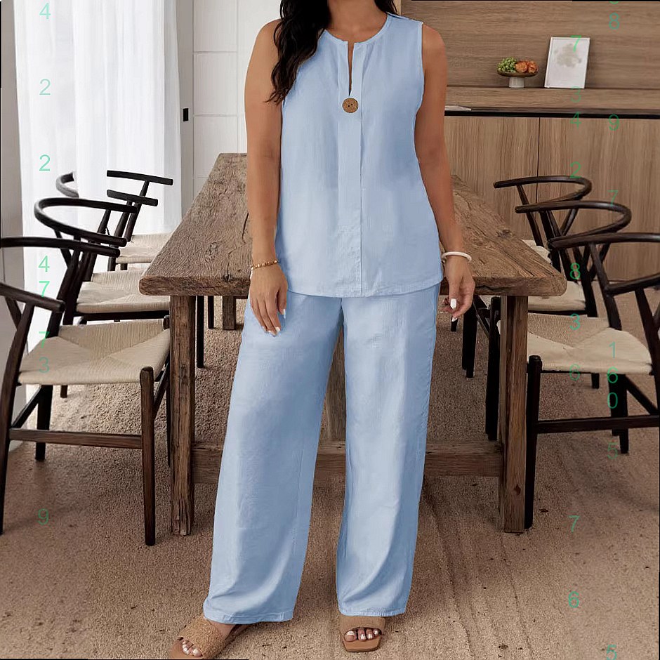 Bequemes, lockeres Oberteil, H – Linen Pant Wide Bewertung und Preis