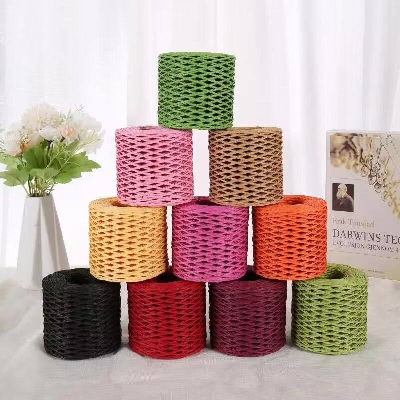 190 g Bastgarn, Strohpapiergar – Crochet Bag Raffia Bewertung und Preis