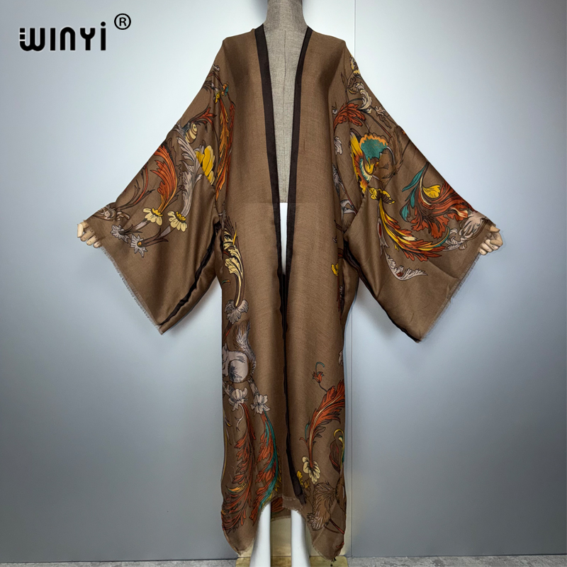 WINYI Afrika Boho Kimono Maxik – Cover Up Kaftan Bewertung und Preis