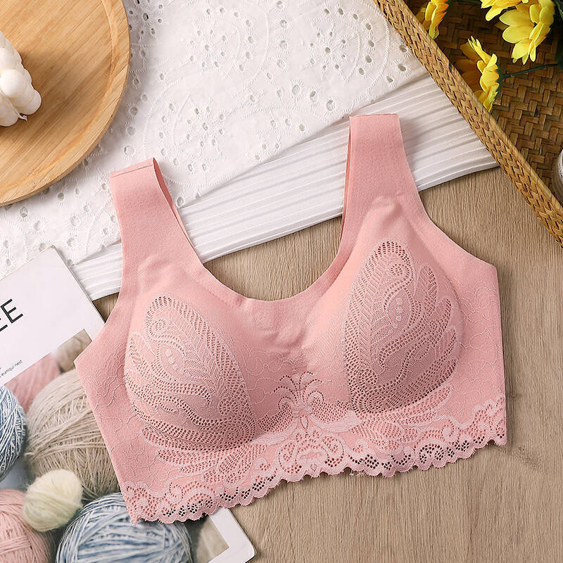 Atmungsaktiver Latex-BH, nahtl – Bralette Triangle Set Bewertung und Preis