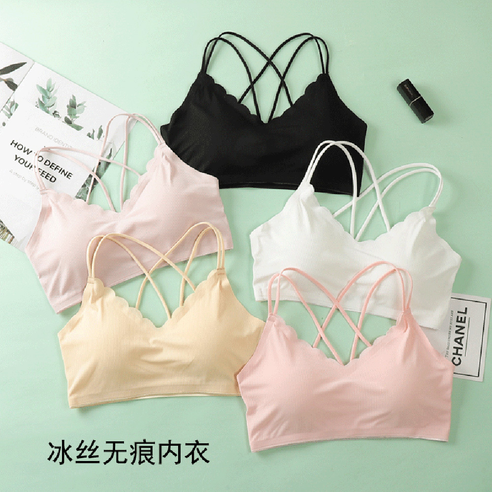 3D sexy Dessous nahtlosen Spor – Bralette Triangle Set Bewertung und Preis