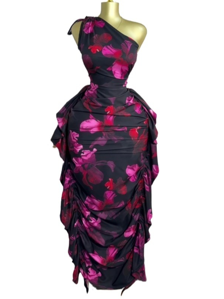 Damen-Kleid mit Blumenmuster,  – Midi Skirt Floral Bewertung und Preis
