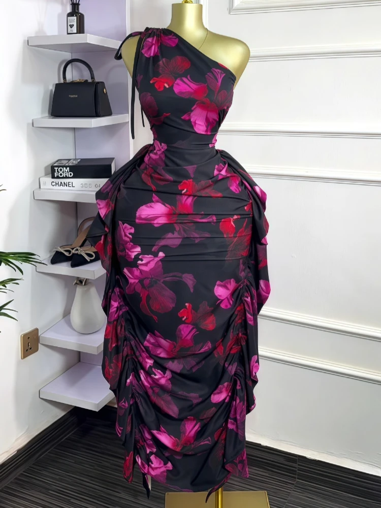 Damen-Kleid mit Blumenmuster,  – Midi Skirt Floral Bewertung und Preis