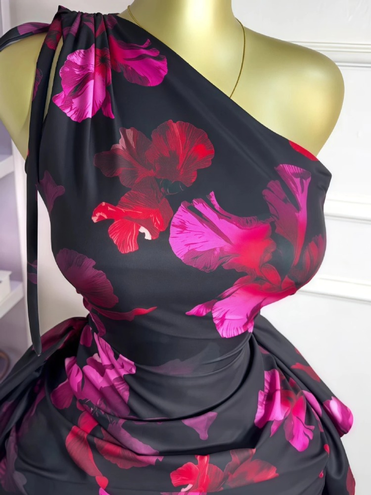 Damen-Kleid mit Blumenmuster,  – Midi Skirt Floral Bewertung und Preis