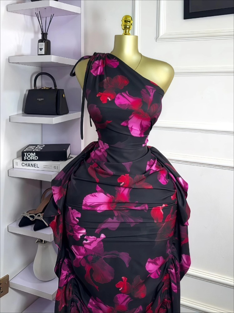 Damen-Kleid mit Blumenmuster,  – Midi Skirt Floral Bewertung und Preis