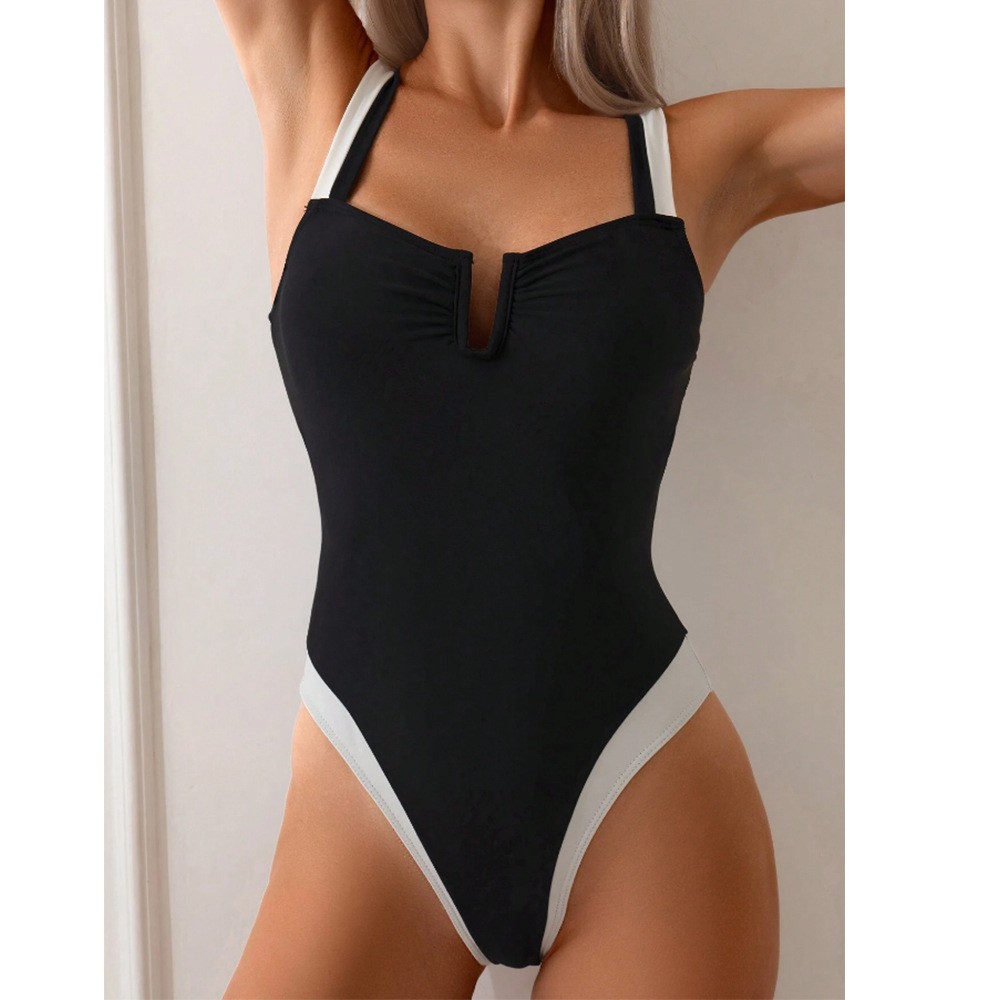 2026 Damen-Tankini mit tiefem  – Swimsuit Bikini Ruched Bewertung und Preis