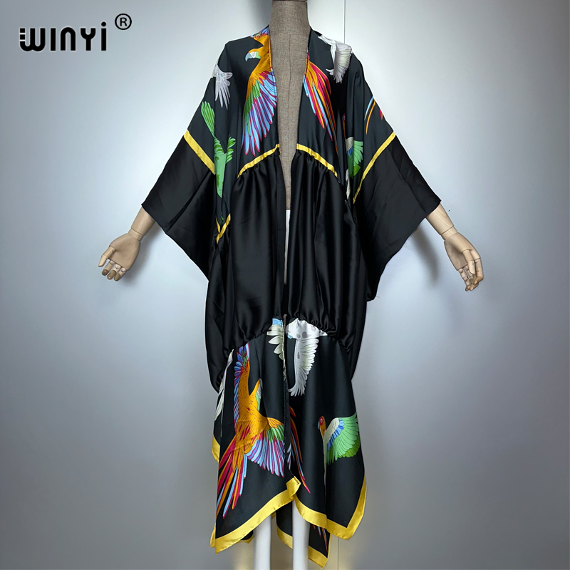 WINYI Print Boho Kimono Maxi S – Cover Up Kaftan Bewertung und Preis