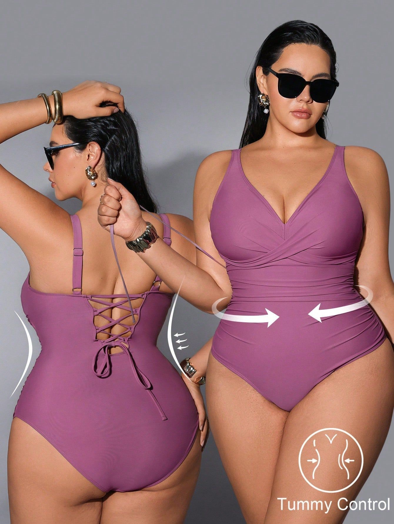 Bademode 2026 Badeanzug Damen  – Swimsuit Bikini Ruched Bewertung und Preis