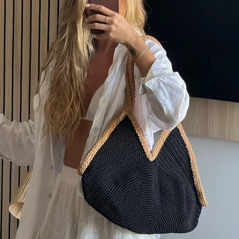 Sommer Neue Handgewebte Handta – Crochet Bag Raffia Bewertung und Preis